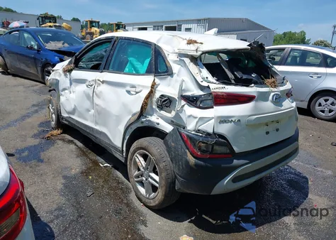 2022 Hyundai Kona Se из США, поврежденный, VIN KM8K22AB5NU823047